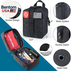 254 in 1 Survival Kit, First Aid Kit Survival for Outdoor Emergencies Includes H