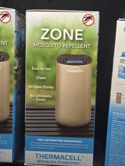 Thermacell Zone Mosquito Repellent Patio Shield 15ft Protection Tan New In Box