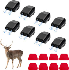 8 PCS Deer Whistles for Car, Deer Whistles Animal Warning Device to Avoid Collis