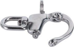 4 PCS 304 Stainless Steel Swivel Eye Snap Shackle Quick Release 23/4 Inch
