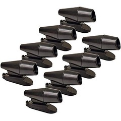 8Pcs Deer Whistles for Vehicles Wind Activated Black 8 Pack C