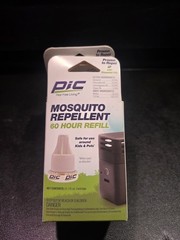 PIC Portable Mosquito Botanical Repellent​ 60 Hour REFILL Set Of Two Brand New