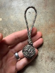 Monkey Fist Paracord Keychain