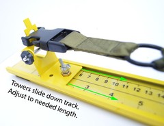 47″ Professional Paracord Jig Light Weight Adjustable Aluminum DIY 550 Paracord
