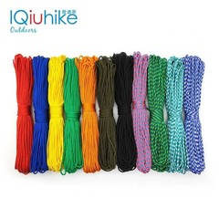 Paracord Rope 100ft 25ft 2mm Nylon Survival Cord Multi Color Outdoor Line