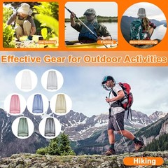 Mosquito Head Net Mesh, Face Neck Fly Netting Hood From Bugs Gnats Noseeum