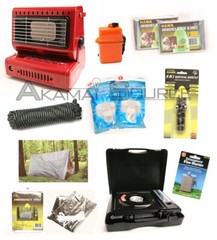 Survival Kit Emergency Camping Gear Butane Stove Heater Tent Doomsday Prep Tools