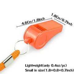 Whistle, Super Loud Emergency Whistle with Lanyard, Ideal for Boating,