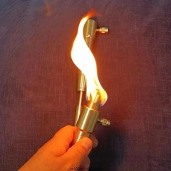 Outdoor Torch Kerosene Lighter Windproof Special-Shaped Camping Tool