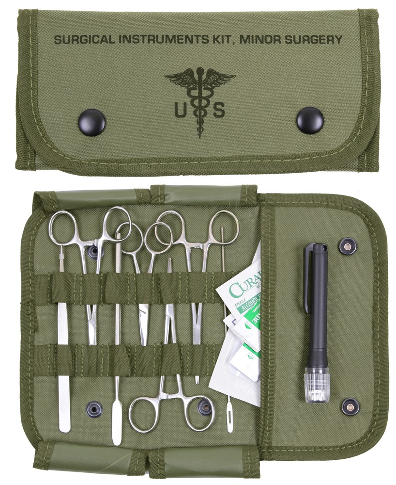 17-Piece Surgical Field Kit GI Style Emergency Kit First Aid