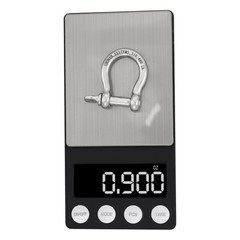 1/4″ Small Bow Shackles – 6 Pcs Stainless Steel D Ring Shackle, 480 Lbs Cap