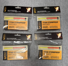 Stormproof Matches UCO Fire Starter Squares Rutland & Camping Hiking Bundle of 5