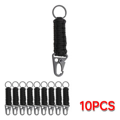 1/20PCS Outdoor Multi-Functional Bracelet Backpack Keychain Handwoven Sports Par