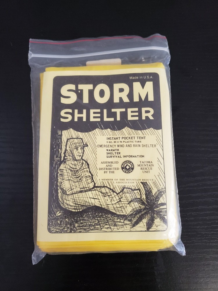 Survival Kit – Storm Shelter «Instant Pocket Tent» – KRB5B