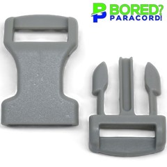 1/2″ Gray Paracord Buckles – ½» Buckle Comfortable, and Perfect for Crafting
