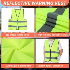 3 Pack Emergency Warning Triangles, Reflective Roadside Safety Triangle Kit