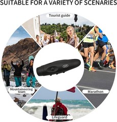 High Volume Emergency Whistle – 3 Tones for Coaches, Teachers & Outdoor Safety
