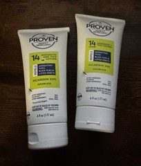 2x Proven 14 HR Insect Repellent Lotion For Mosquitoes & Ticks, Unscented, 6oz