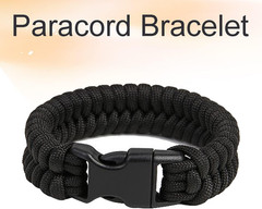 60 Pack 5/8″ Paracord Clips, Curved Paracord Buckles, Plastic Side Release Buckl