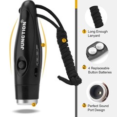 Electronic Whistle, 3 Pack Handheld Electronic Whistles Electric Whistle with…