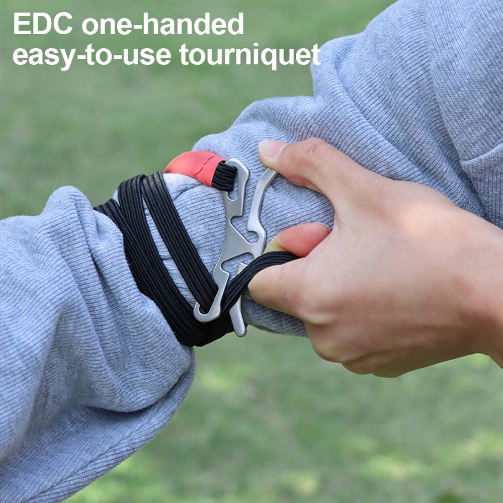 EDC Tourniquet Butterfly One-Hand Easy Operation Lightweight Anti-Toxic Belt