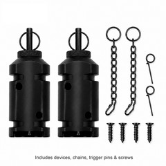 2pk Perimeter Trip Alarm Outdoor Camping Security Alert Device