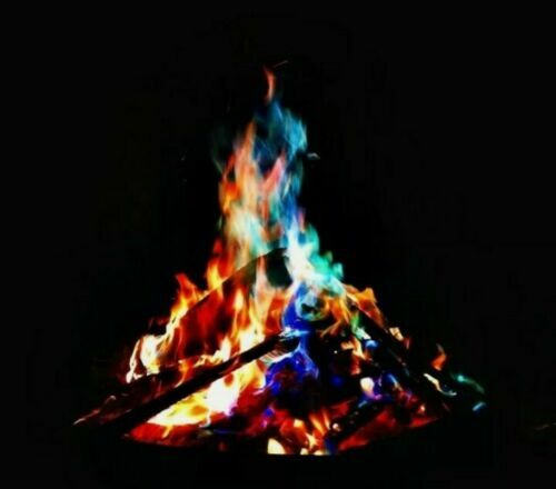 MAGIC CAMPFIRE COLOR CHANGING FLAMES FIRE COLORANT RAINBOW FIRE