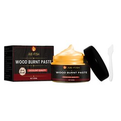 Wood Burning Paste Pyrography Gel DIY Craft Stencil Heat Activated Non-Toxic
