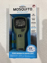 Thermacell MR300 Portable Mosquito Repeller No Spray And Scent Free 15 Foot Zone
