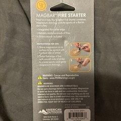 Ultimate Survival Technologies UST Mag Bar Fire Starter With Shaver 20-310-251