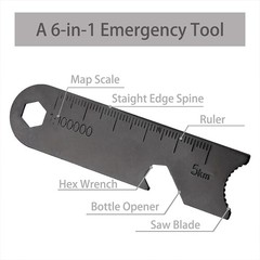 Fire Starter Flint Steel Striker Survival Kit Ferro Rod Camping Outdoor Tool