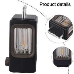 Hanging Solar Lantern Ideal for Outdoor Gatherings Picnics and Evening Events