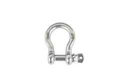 4 pack Marine Bow Shackle 5mm 3/16″ Stainless Steel 304 DRing Boat Sail Rigging