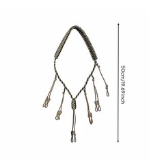 Paracord Lanyard High Strength Adjustable Paracord Strap Removable Drops
