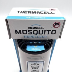THERMACELL NEW Heat Activated 15 FT. Zone Mosquito Non Spray Repellent Gray