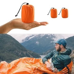 Waterproof Emergency Survival Sleeping Bag Outdoor Thermal Sack Rescue Blanket