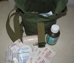 Military Style First Aid Medic Kit Camping Hunting Hiking First Aid Items