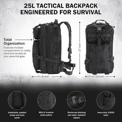 Survival Kit with Water Filter Emergency Gear and Equipment