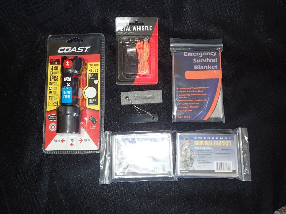 Emergency Survival Kit Tools Camping Hiking Outdoors and More