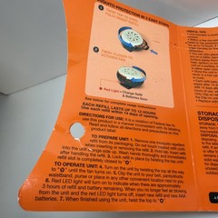 OFF! Clip-On Mosquito Repellent Fan Unit with 1 Refill, 12 Hours Protection