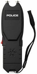 POLICE Stun Gun 2101 Max Volt Rechargeable with LED Flashlight & Siren Alarm