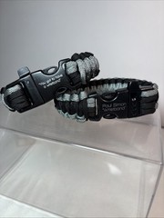 Men’s Paracord Gray & Black Wristbands Paul Simon “You Got To Have A Wristband”