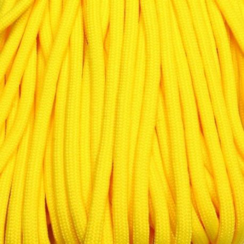 3×100 Ft 550 Paracord Canary Yellow USA MADE & SELLER same day shipping