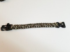 L3 Technologies Paracord Bracelet 9 Inches Green Camouflage
