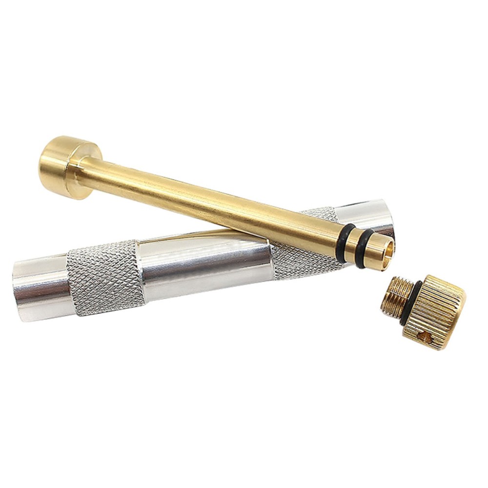 Fire Piston Fire Starter Metal Brass Fire Rod -Campers / Survival / Preppers