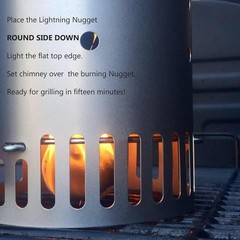 Lightning Nuggets N100SEB Super Economy Box Fire Starter , Tan Brown, 100 Count