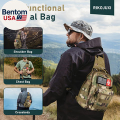 Survival Kit, 262Pcs Survival Gear and Supplies with First Aid Kit Pouch and Cro