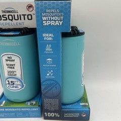 New Lot 2 Thermacell Zone Mosquito Repellant Lantern 15ft Zone No Spray FreeS&H