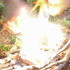 Swedish-Style Ferro Rod Fire Steel & Striker | Survival Bushcraft | Whistle