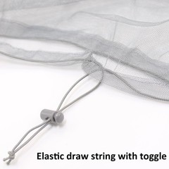 Mosquito Head Mesh Nets Gnat Face Netting for No See Ums Insects Bugs Gnats B…